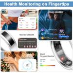 Smart Fitness Tracking Ring for Men and Women