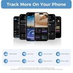 Smart Fitness Ring with Alerts and Sleep Tracking