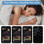 Smart Fitness Ring with Alerts and Sleep Tracking