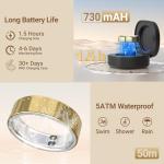 CONSSU Gen 2 Smart Ring: Health & Fitness Tracker