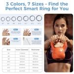 Smart Fitness Ring with Alerts and Sleep Tracking