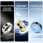 Smart Fitness Tracking Ring for Men and Women
