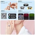 Smart Fitness Tracking Ring for Men and Women