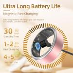 Potewek Smart Ring Fitness Tracker with Heart Monitor