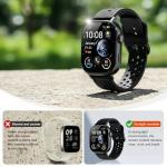 Moutarlier GPS Smartwatch: Heart Rate, Waterproof, AMOLED