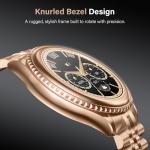 Luxury Men's Smartwatch with AMOLED Display