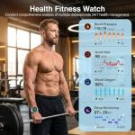 OIKKEI Luxury Smart Watch for Men - AI Voice & Bluetooth