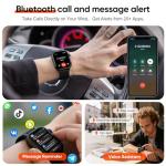 Moutarlier GPS Smartwatch: Heart Rate, Waterproof, AMOLED