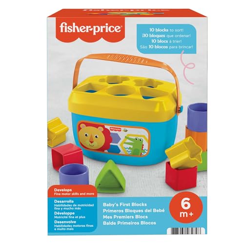 Fisher-Price First Blocks Learning Toy for Babies