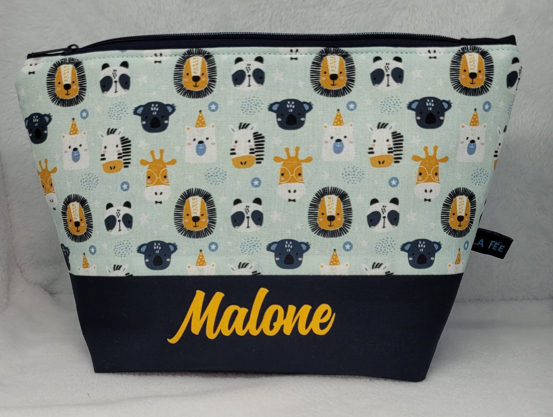Custom Lion Baby Toiletry Bag
