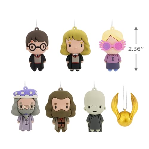 Harry Potter Mystery Christmas Ornaments Set of 2