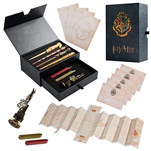 Harry Potter Wand Pen and Stationery Set