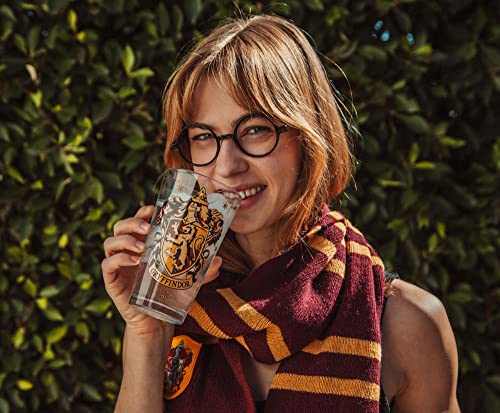 Harry Potter House Crests Pint Glass Set of 4