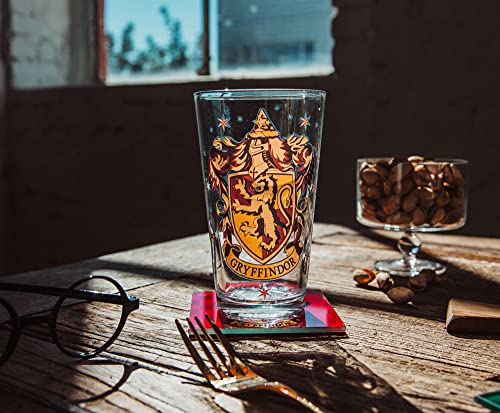 Harry Potter House Crests Pint Glass Set of 4