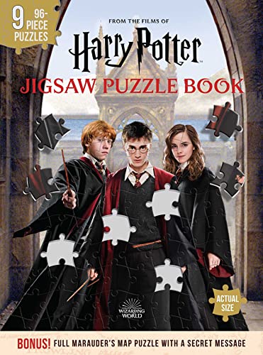 Harry Potter Puzzle Book with 9 Jigsaw Puzzles