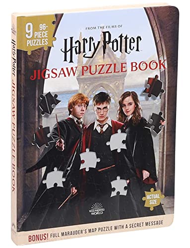 Harry Potter Puzzle Book with 9 Jigsaw Puzzles