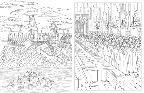 Official Hogwarts Coloring Book for Harry Potter Fans