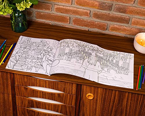 Harry Potter Glow-in-the-Dark Coloring Book