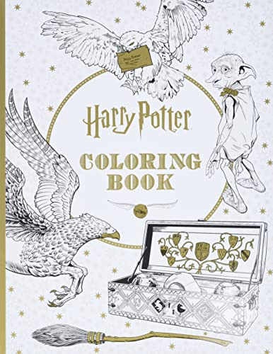 Harry Potter Magical Creatures Coloring Book