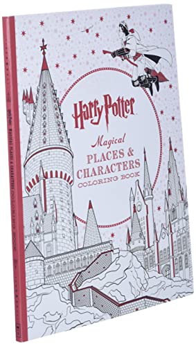 Harry Potter Official Coloring Book: Magical Places & Characters