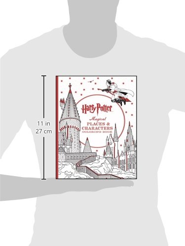 Harry Potter Official Coloring Book: Magical Places & Characters