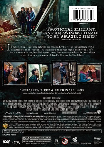 Harry Potter and the Deathly Hallows Part 2 DVD