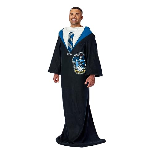 Ravenclaw Rules Comfy Throw Blanket with Sleeves