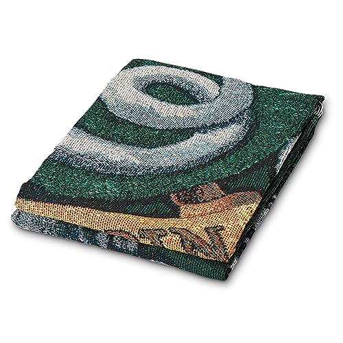 Slytherin Shield Woven Tapestry Throw Blanket