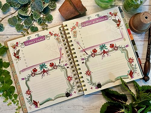 Harry Potter Herbology 2024 Weekly Planner Journal