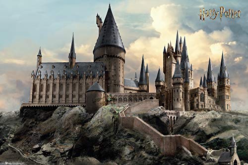 Hogwarts by Day Movie Poster Print