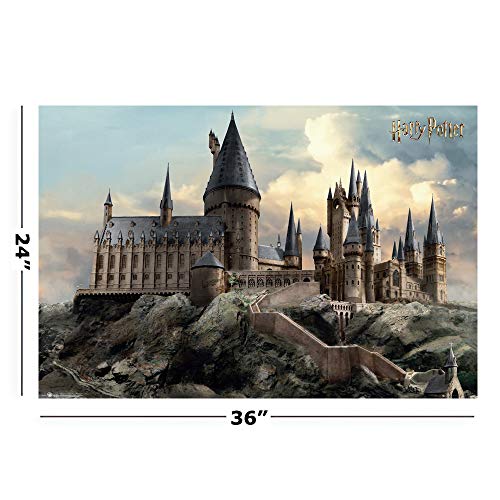 Hogwarts by Day Movie Poster Print