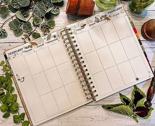 Harry Potter Herbology 2024 Weekly Planner Journal