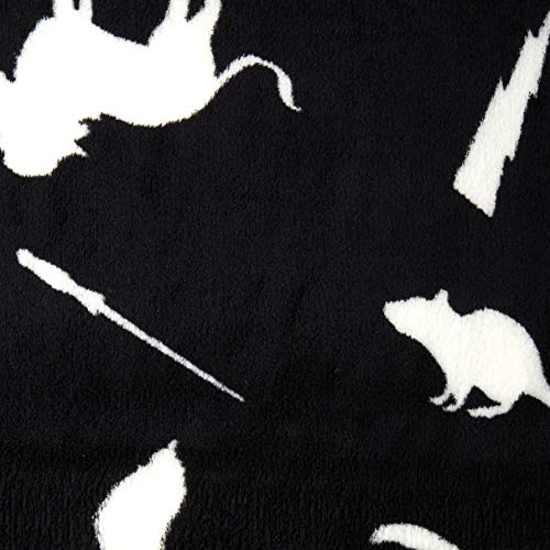 Harry Potter Deathly Hallows Plush Blanket 60"x90