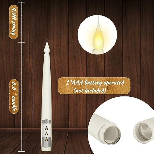 Floating Candles with Wand Remote - 20PCS