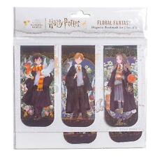 Harry Potter Floral Fantasy Magnetic Bookmark Set