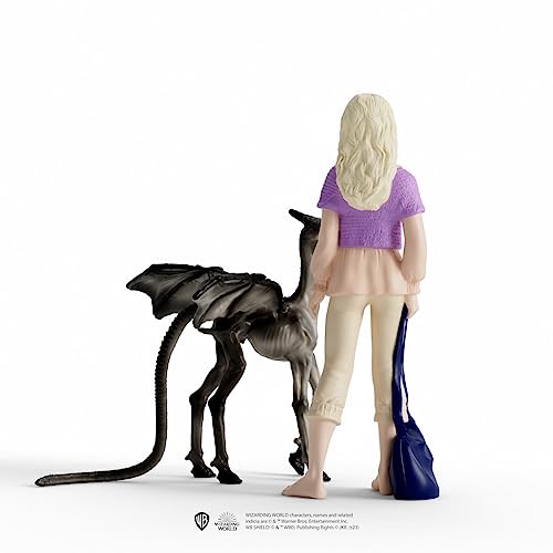 Luna Lovegood & Baby Thestral Figurine Set