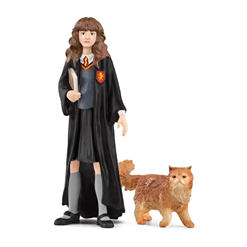 Harry Potter Hermione & Crookshanks Figurine Set