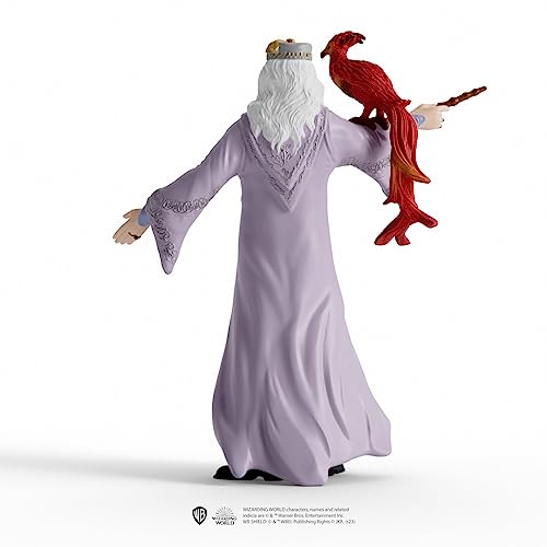 Harry Potter Dumbledore and Fawkes Figurine Set