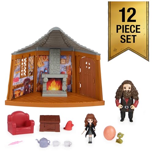 Hagrid's Hut Playset with Figures and Accessories
