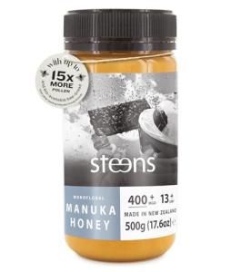 Steens Pure Raw Manuka Honey MGO 400+ 17.6 oz