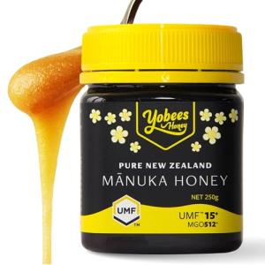 Yobees Raw Organic New Zealand Manuka Honey 8.8oz