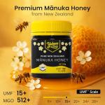Yobees Raw Organic New Zealand Manuka Honey 8.8oz