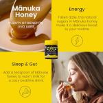 Yobees Raw Organic New Zealand Manuka Honey 8.8oz