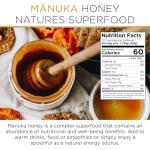 Puriti Manuka Honey MGO 300+ | Raw & Pure 8.8 Oz