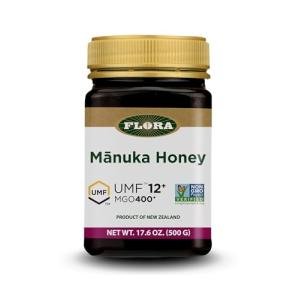 Flora Mānuka Honey MGO 400+, 17.6 oz Jar