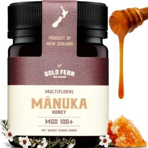 Gold Fern Raw New Zealand Manuka Honey 8.8oz