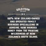 Gold Fern Raw New Zealand Manuka Honey 8.8oz