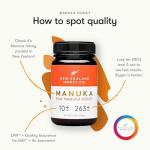 Raw Manuka Honey UMF 10+, 17.6oz/500g