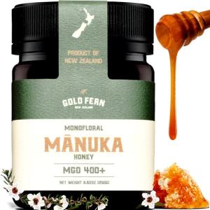 Gold Fern Raw New Zealand Manuka Honey MGO 400+