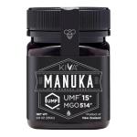 Kiva Raw Manuka Honey UMF 15+, 100% Pure